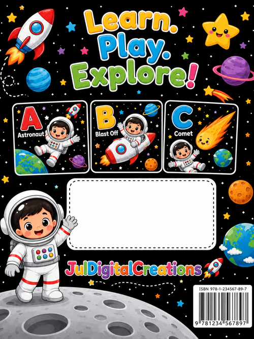 An Alphabet Book for Little Explorers