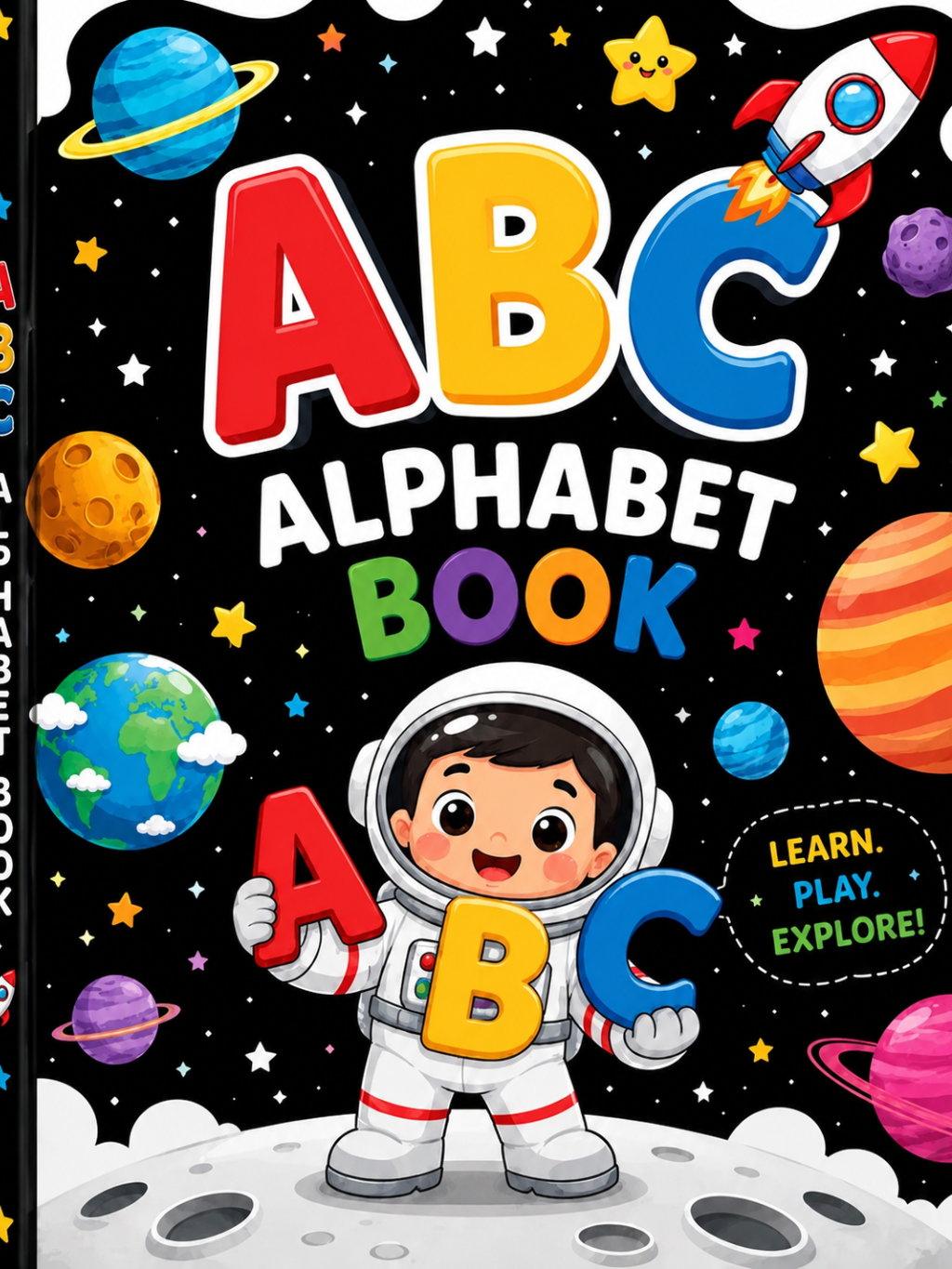 An Alphabet Book for Little Explorers